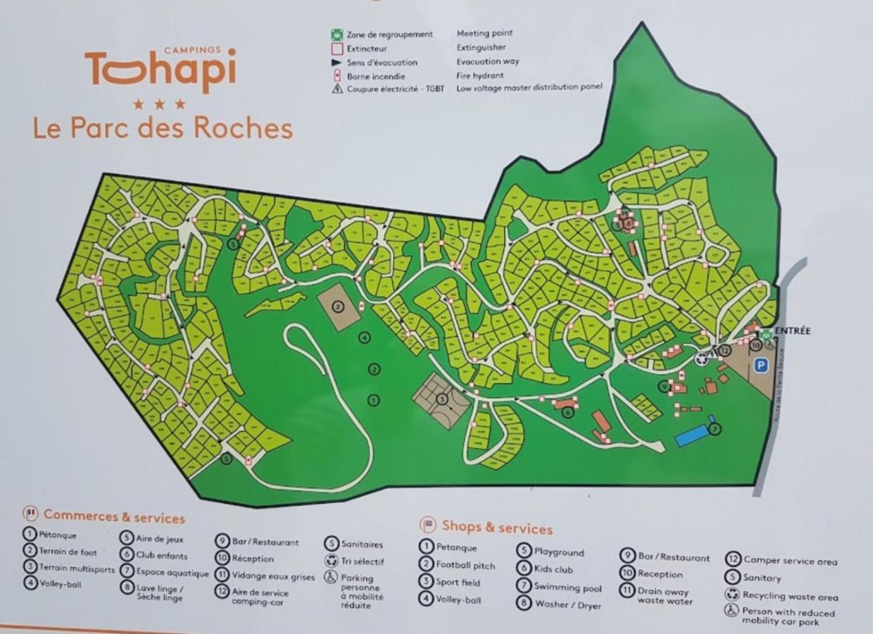 Saint-Chéron Camping Marvilla Parks -Parc Des Roches 91530 מראה חיצוני תמונה